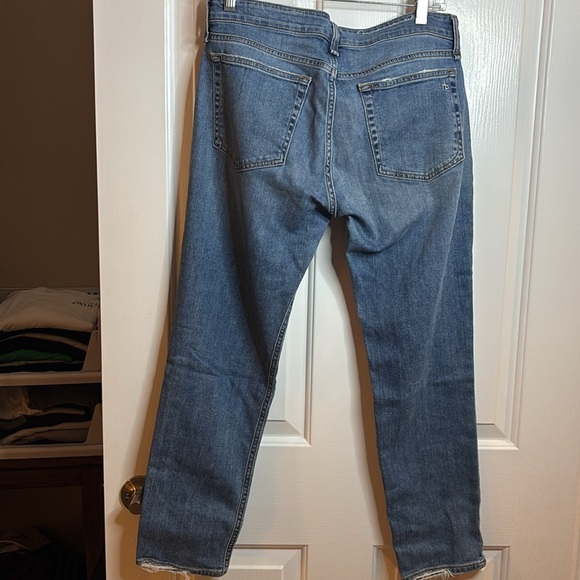 EUC RAG&BONE Dre Low Rise Slim Boyfriend women’s jeans in Julienne color size 28 - Picture 8 of 12
